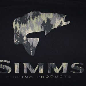 Simms Mens Forest Trout Tee